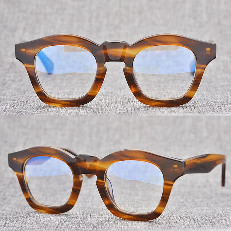 Handmade Acetate Eyeglass Frames for Men & Women - Lightweight & Durable - Perfect for Reading, Fashion & Everyday Wear