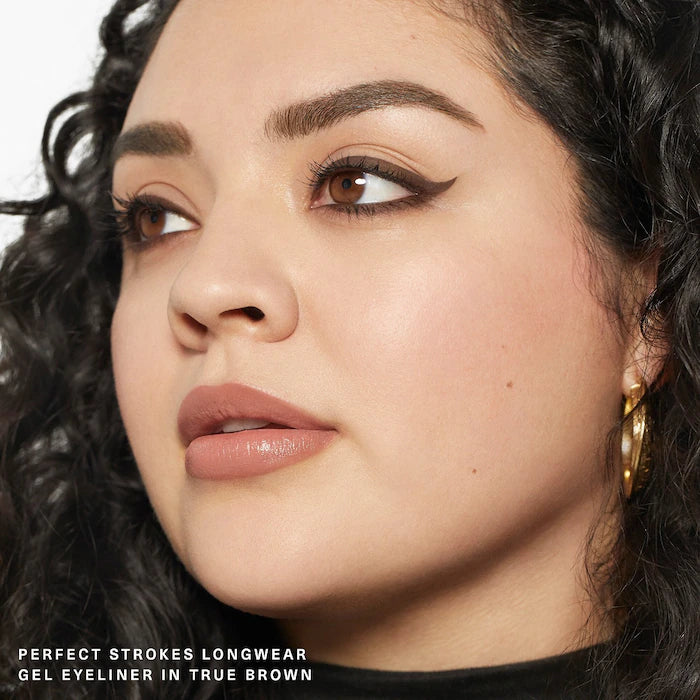 Rare Beauty Perfect Strokes™ Longwear Waterproof Gel Eyeliner - Smudge-Proof Precision Liquid Liner for All-Day Wear | Perfect for Winged Liner & Makeup Looks