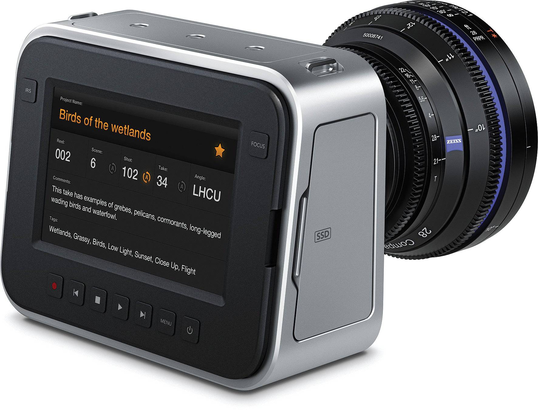 Blackmagic Design Cinema Camera EF Mount - Professional 4K Digital Film Camera for Filmmakers & Videographers - Perfect for Indie Films, Documentaries & YouTube Content Creation