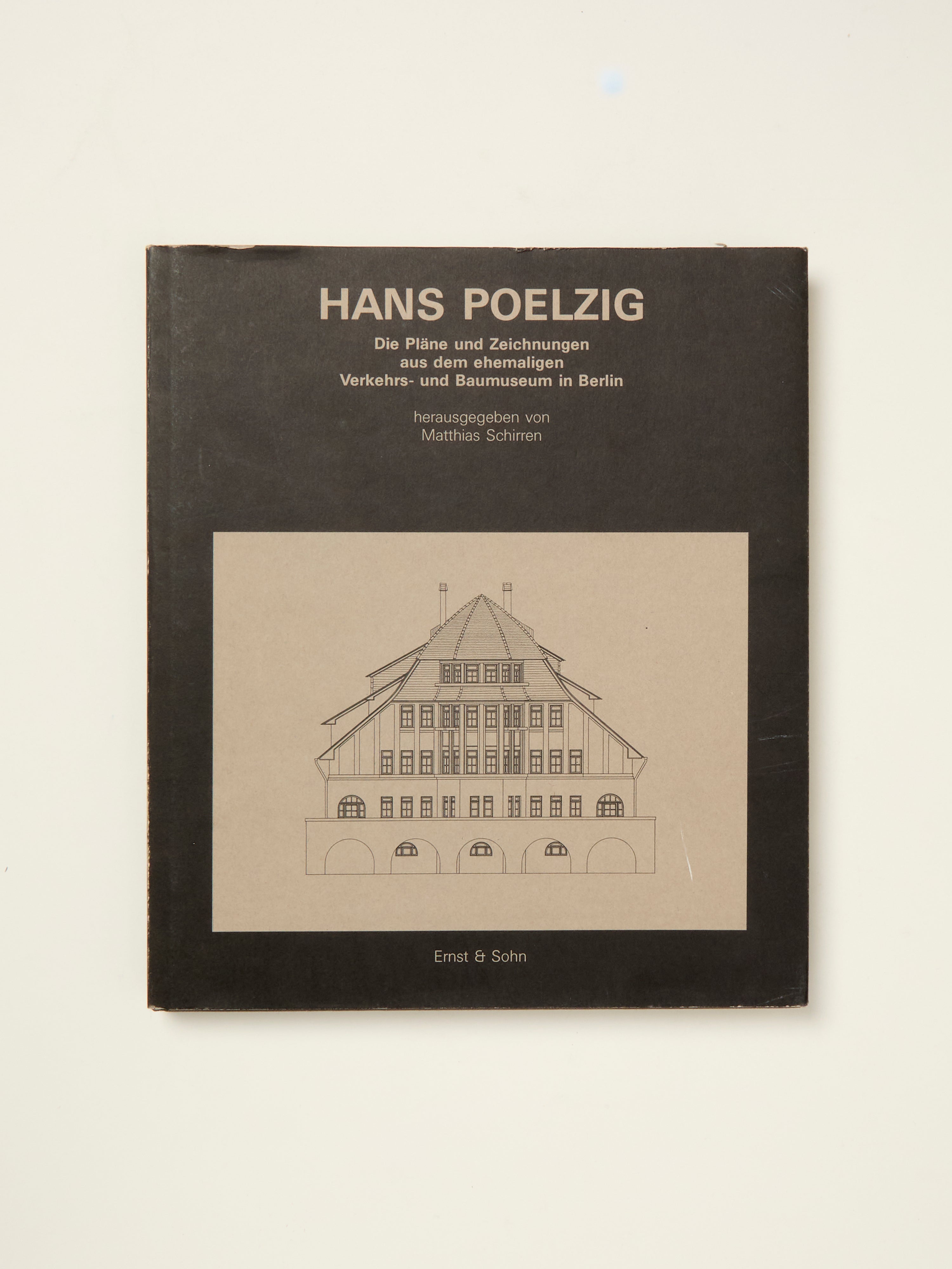 Hans Poelzig: Architectural Plans and Drawings from the Former Berlin Transport and Construction Museum | Vintage Blueprints for Home Decor & Art Collectors
