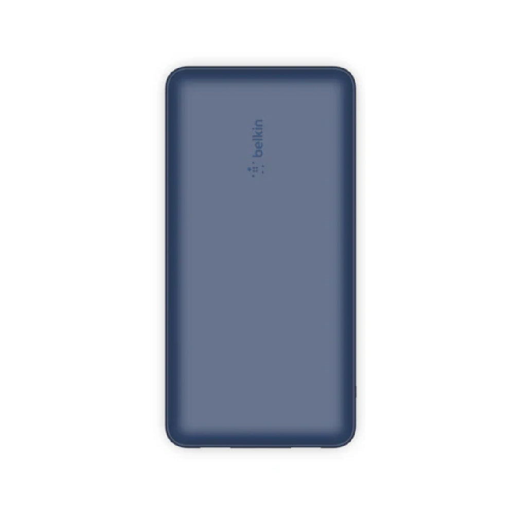 Belkin 20000mAh BOOST↑CHARGE Portable Power Bank with Dual USB-A & USB-C Ports - Fast Charging for iPhone, Samsung, iPad - Perfect for Travel, Camping & Emergency Backup (Blue)