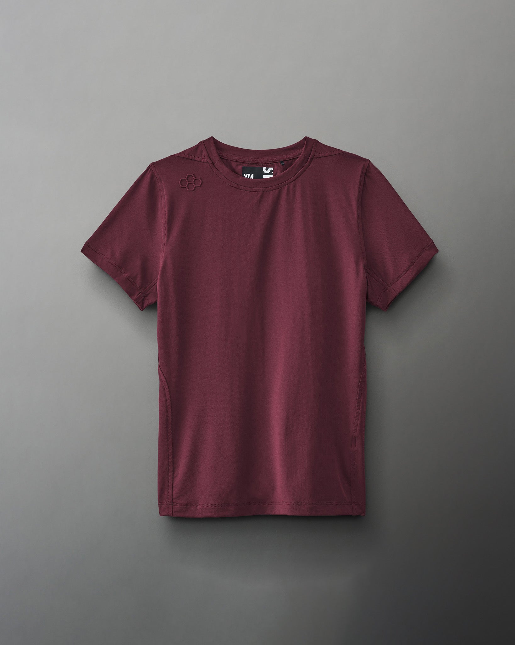 RUDIS Performance Youth T-Shirt for Wrestling & Training - Comfortable & Durable Maroon Athletic Shirt for Kids & Teens - Perfect for Sports, Gym & Casual Wear