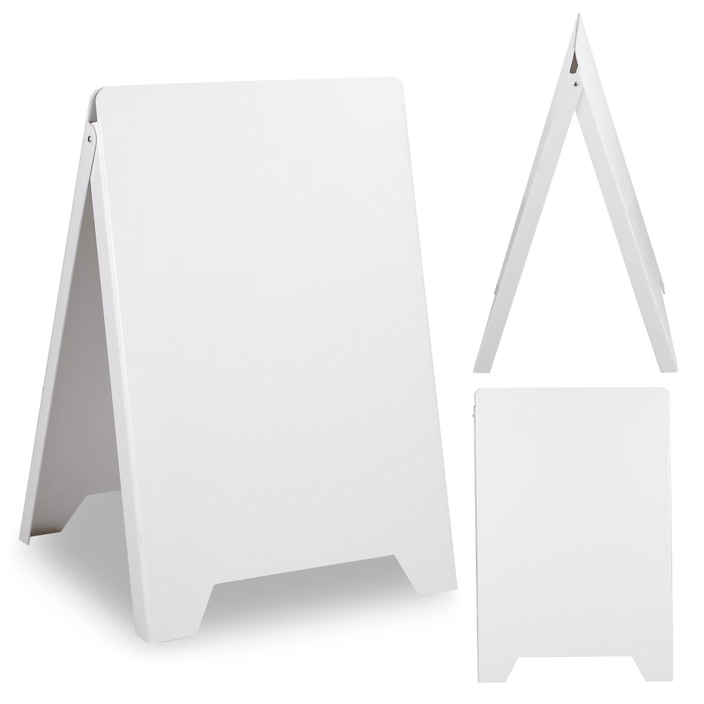 Double-Sided A-Frame Sandwich Sign Board - 19 11/16