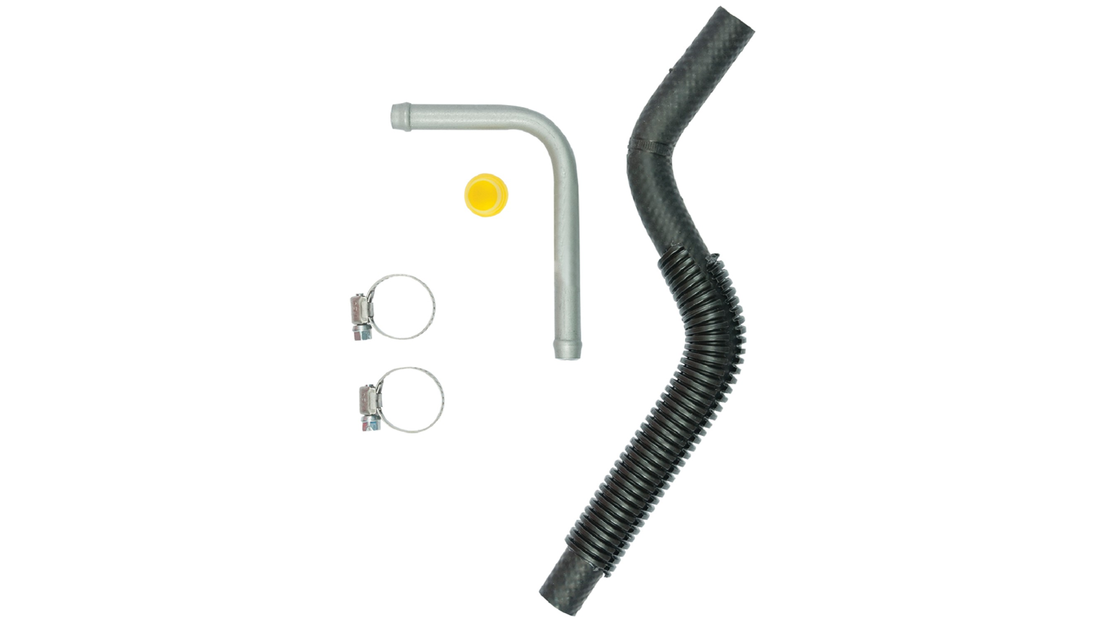 6.4L Ford Power Stroke Return Hose - Cooler to Intermediate Lower Hose | Replacement for Diesel Engines | Ideal for Off-Road & Heavy-Duty Towing