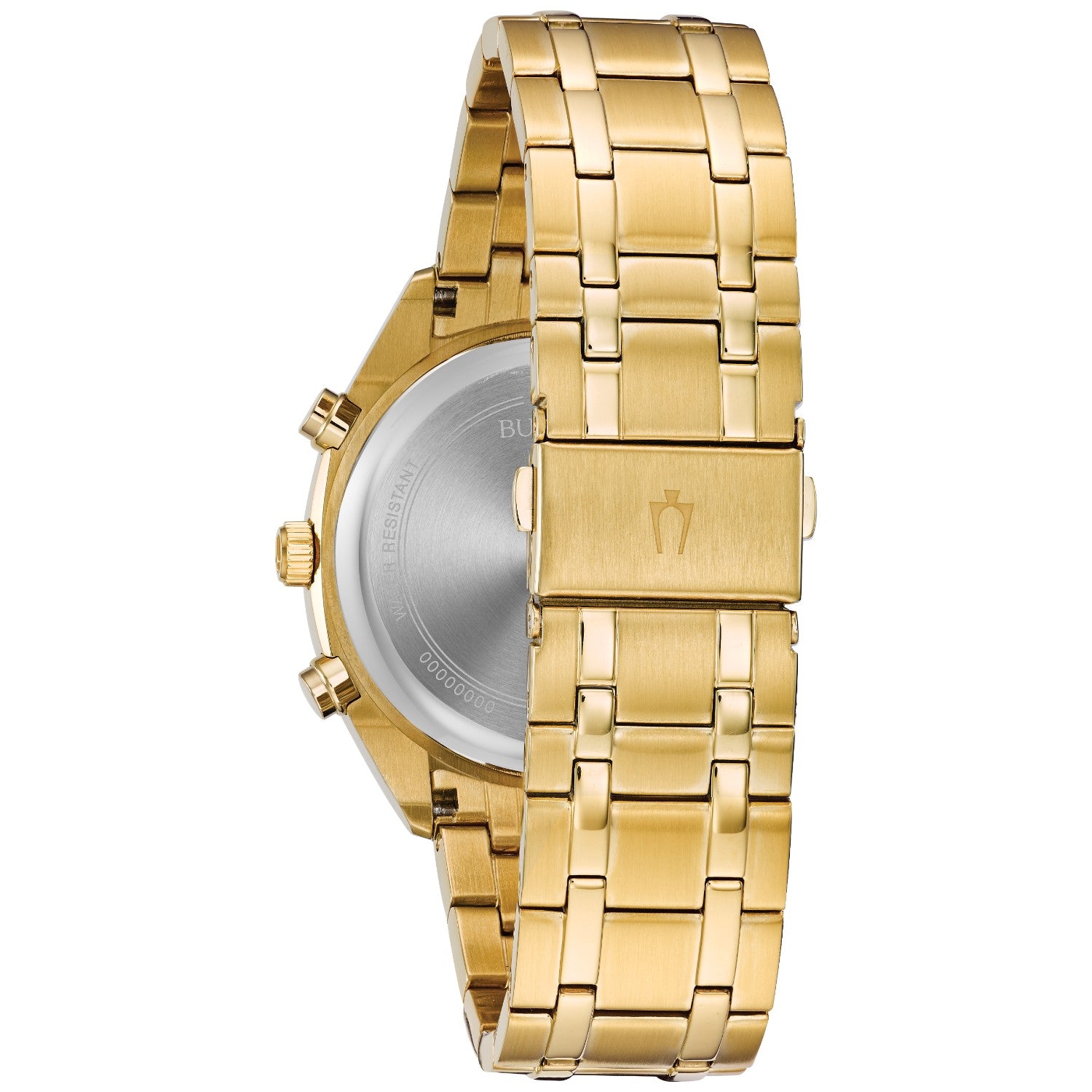 Bulova Surveyor 97C109 Men's Chronograph Watch - Stainless Steel Waterproof Wristwatch for Business, Casual & Outdoor Activities