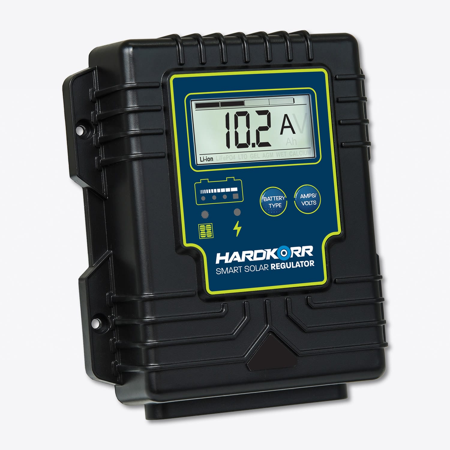 15A Waterproof PWM Solar Charge Controller for Lithium Batteries - Ideal for Off-Grid Solar Systems, RVs, Boats, and Outdoor Power Stations