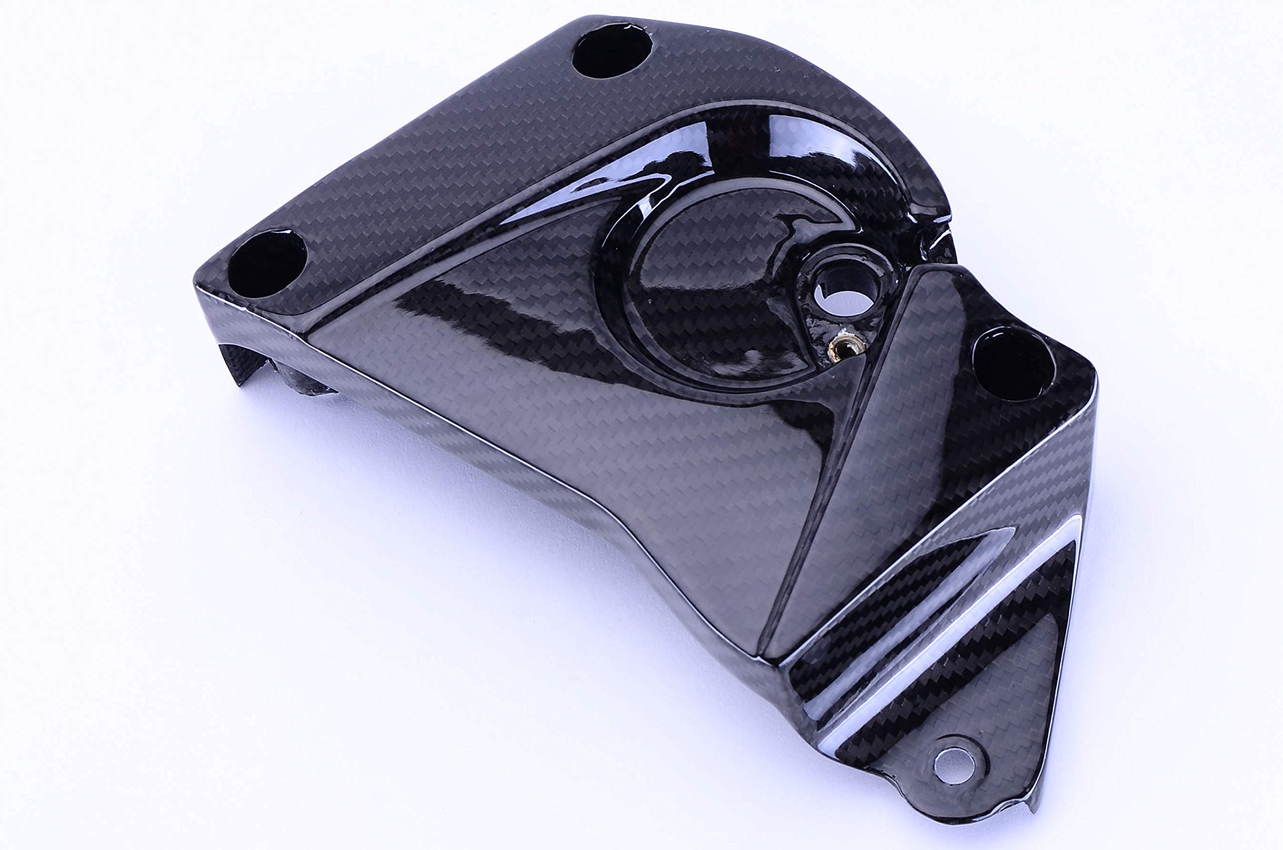 Bestem CBBM-S1K-SPC-T Carbon Fiber Sprocket Cover for BMW S1000RR HP4 (2009-2014) | Lightweight & Durable Motorcycle Protection | Perfect for Racing & Street Performance