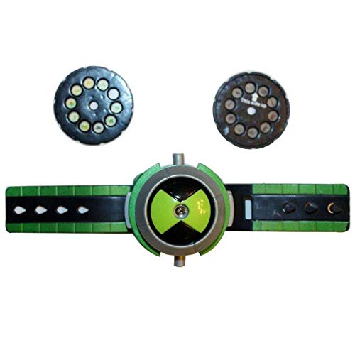 YOUTTOO Ben 10 Omnitrix Watch Toy - Kids Projector Watch with LED Lights | Perfect Christmas & Birthday Gift for Boys & Girls | Role Play, Cosplay & Superhero Pretend Play