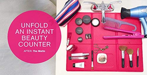 Matte Makeup Organizer - Space Saver for Small Bathrooms & Vanities
