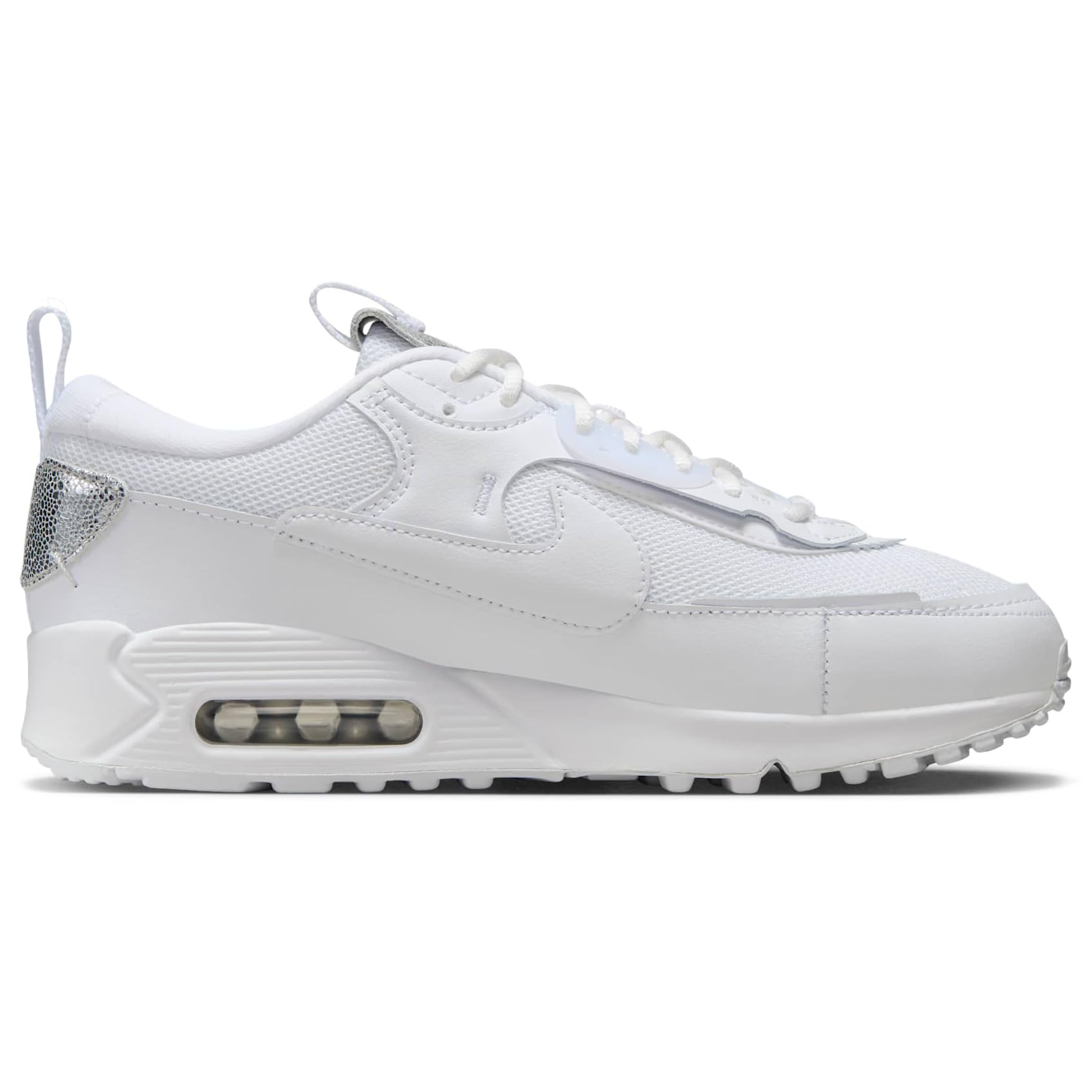Nike Women's Air Max 90 Futura Sneakers with Studded Swoosh Logo - Comfortable Running Shoes for Women, Gym Workouts & Casual Streetwear Fashion
