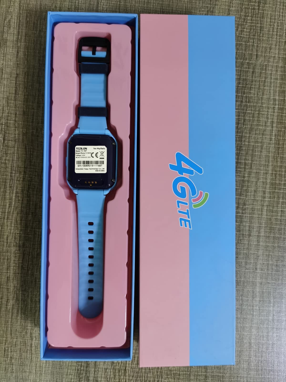 **4G GPS Smart Watch for Seniors - Real-Time Tracking, Two-Way Calling, Waterproof Touchscreen with Camera, SOS Alarm & Pedometer - Perfect Christmas/Birthday Gift (Black) - Ideal for Elderly Safety & Fitness Monitoring**