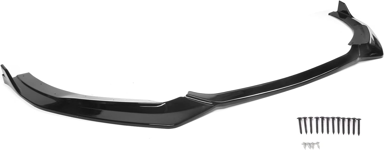 ADRO Front Bumper Lip for 2021-2024 Kia K5 GT Line - PP Material, Aggressive Style, Easy Installation - Perfect for Car Enthusiasts & Street Racing Upgrades