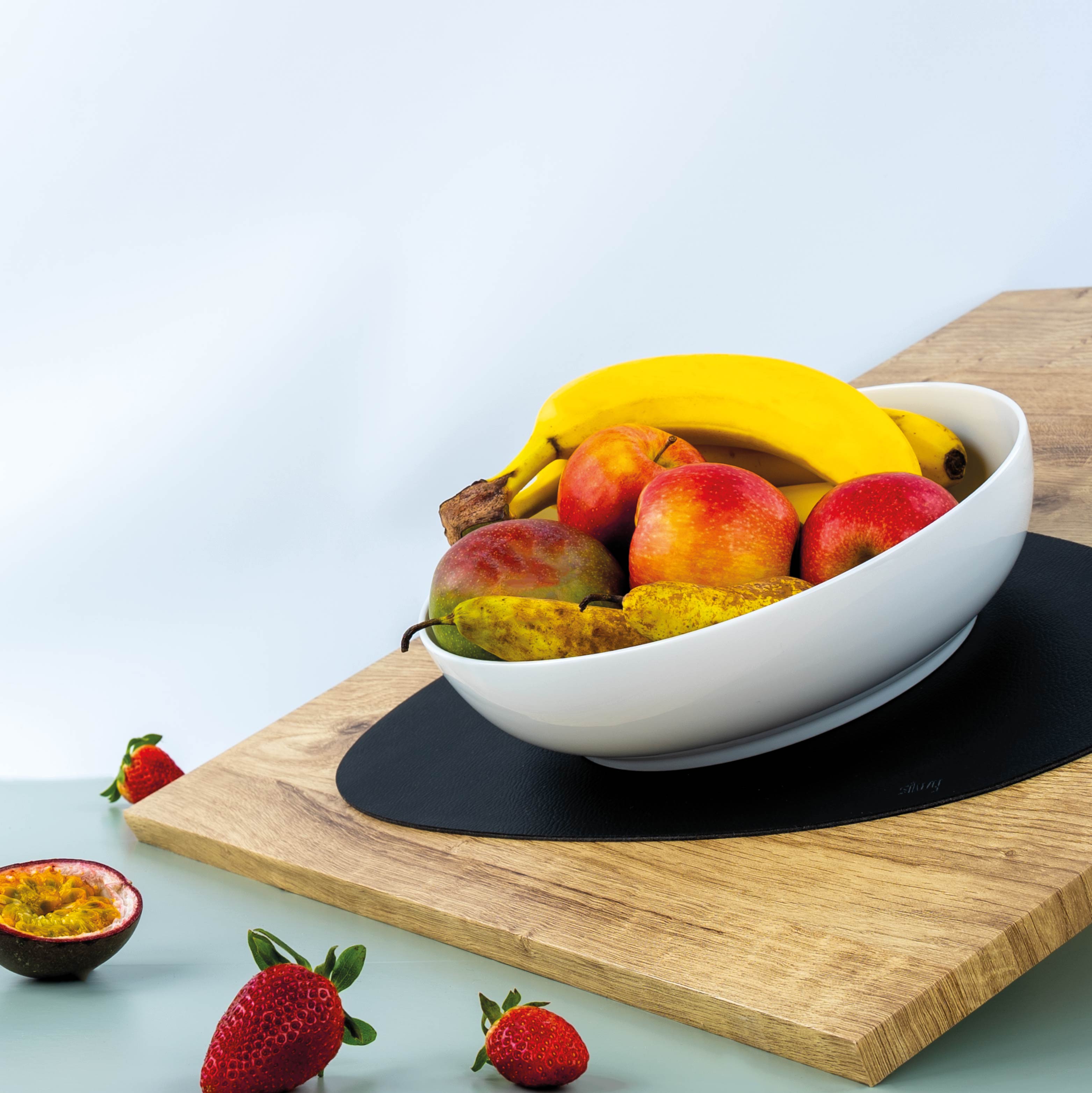 Premium Porcelain Food Bowl with Magnet Base - 25cm Classic Design for Cats & Dogs - Perfect for Home, Office, or Travel Use