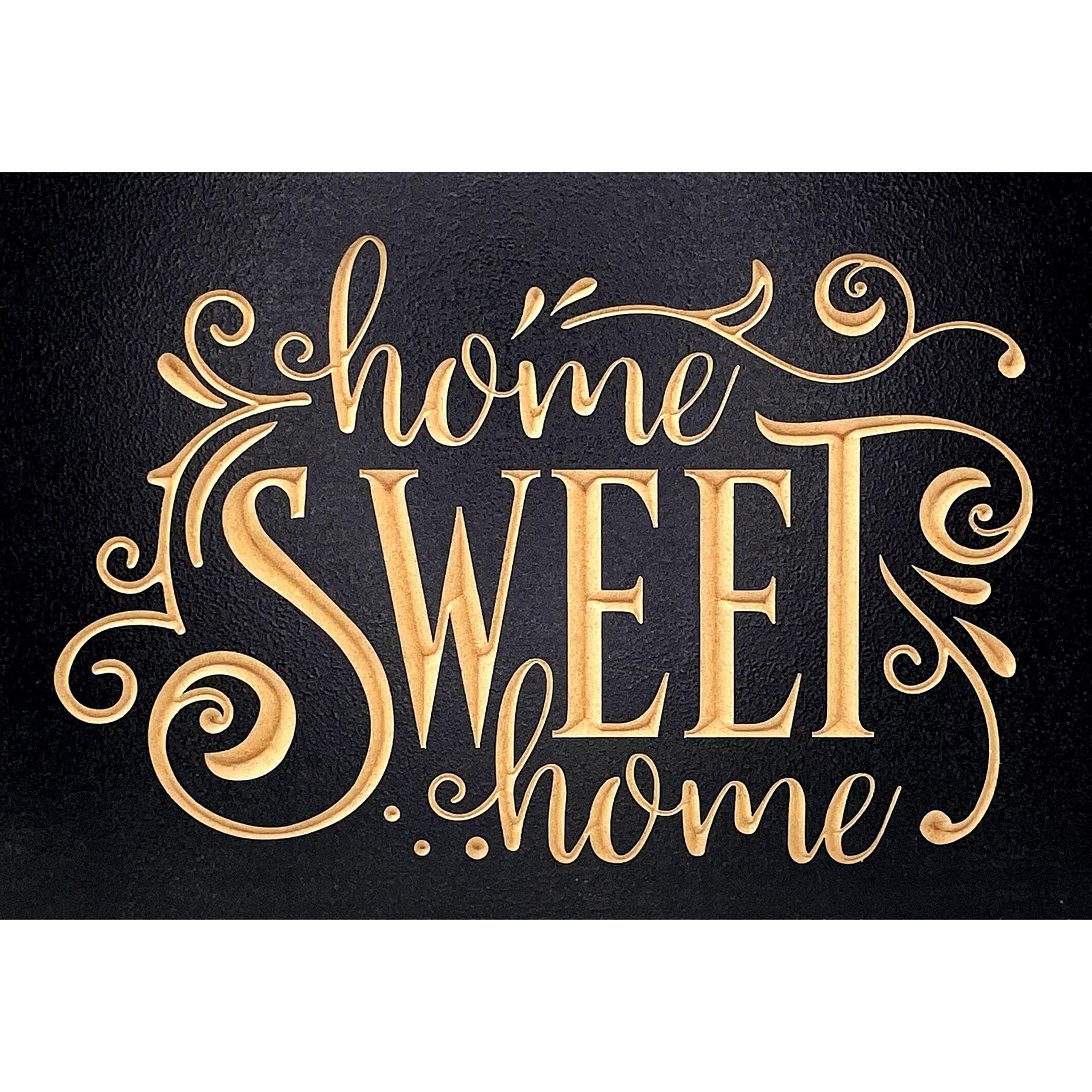 8 x 12 Inch Wooden Kitchen Wall Sign - Rustic Farmhouse Home Decor - Handcrafted Wall Art for Kitchen, Dining Room & Living Room - Perfect for Housewarming Gifts & Cozy Home Decoration