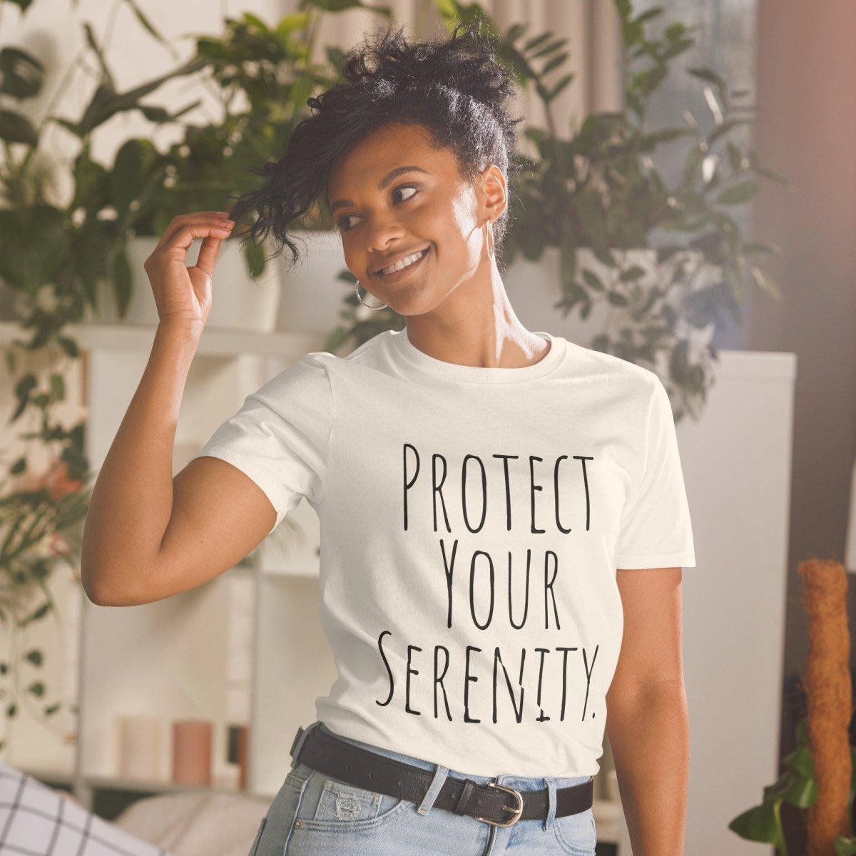 Self Care & Sobriety Shirt - Essential Comfort Tee for Mental Health Awareness & Recovery - Perfect for AA Meetings, Therapy Sessions & Daily Wear
