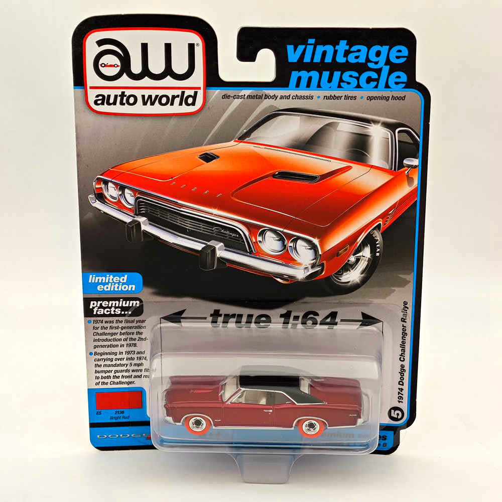 1/64 Scale 1967 Pontiac GTO Red Diecast Model Car - Collectible Vintage Muscle Car Toy for Display & Racing Games - Perfect for Car Enthusiasts, Collectors, and Kids Play