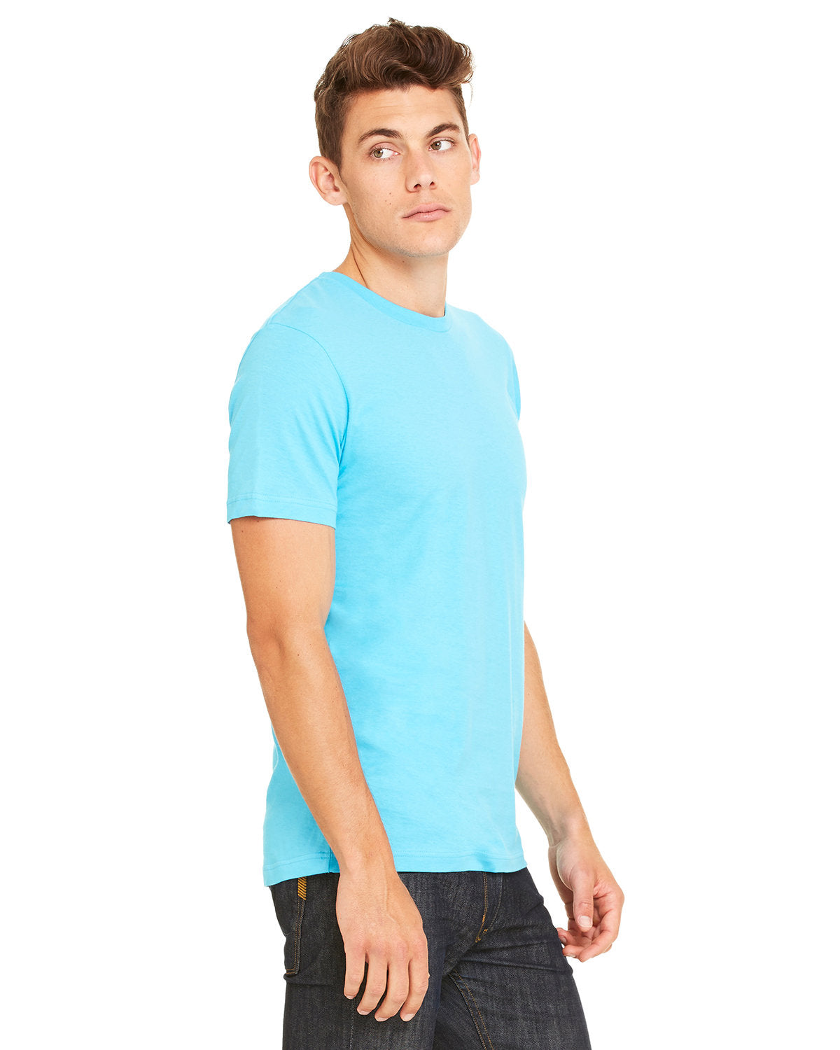 Bella + Canvas 3001C Unisex Jersey Short Sleeve T-Shirt - Soft Cotton Crewneck Tee for Men & Women - Perfect for Casual Wear, Screen Printing, and Everyday Outfits