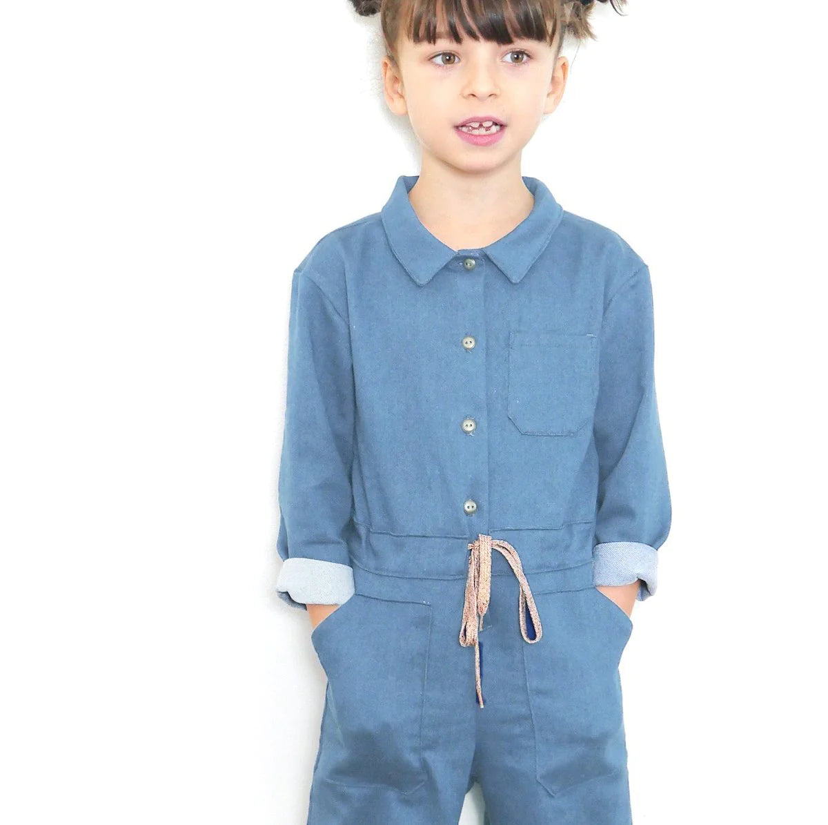 Brooklyn Jumpsuit Sewing Pattern for Kids - Sizes 6 Months to 4 Years | DIY Baby & Toddler Clothing for Playdates, Parties & Everyday Wear