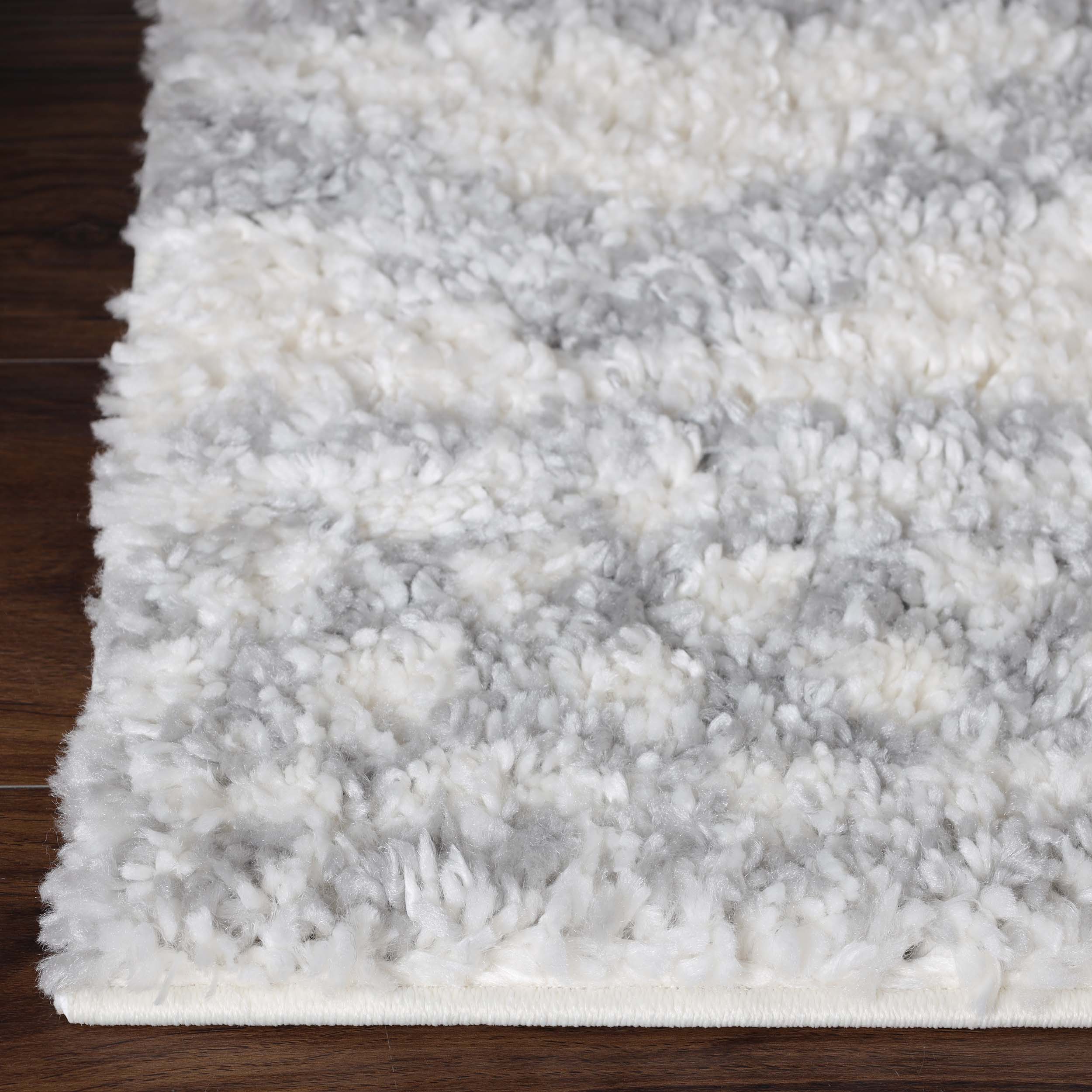 Bohemian Shag Area Rug - Soft Plush Geometric Design for Living Room, Bedroom & Nursery | Stylish & Cozy Home Decor
