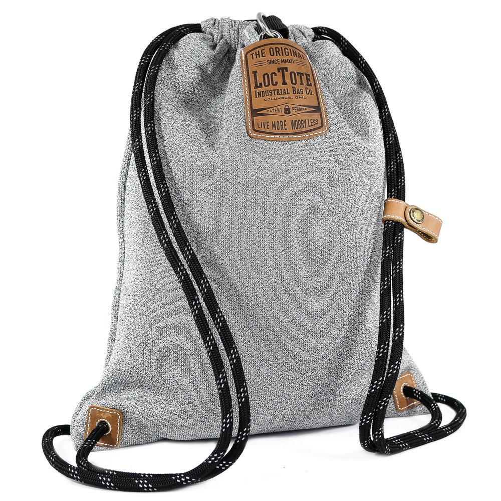 Loctote Flak Sack Ⅱ Anti-Theft Backpack - Cut-Resistant Travel Bag with Steel Locking Strap & RFID Blocking | Secure Men's & Women's Crossbody Bag for Commuting, Hiking & Urban Exploration