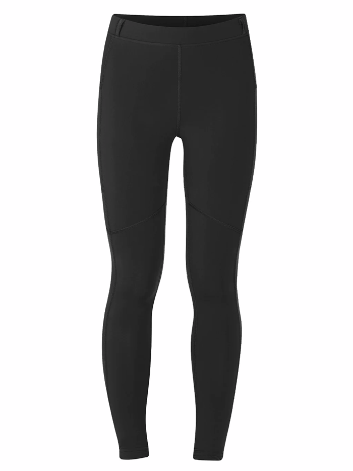 Kerrits 60524 Kids Ice Fil Performance Riding Tights - Black | Equestrian Riding Pants for Girls & Boys | Perfect for Horseback Riding Lessons & Competitions