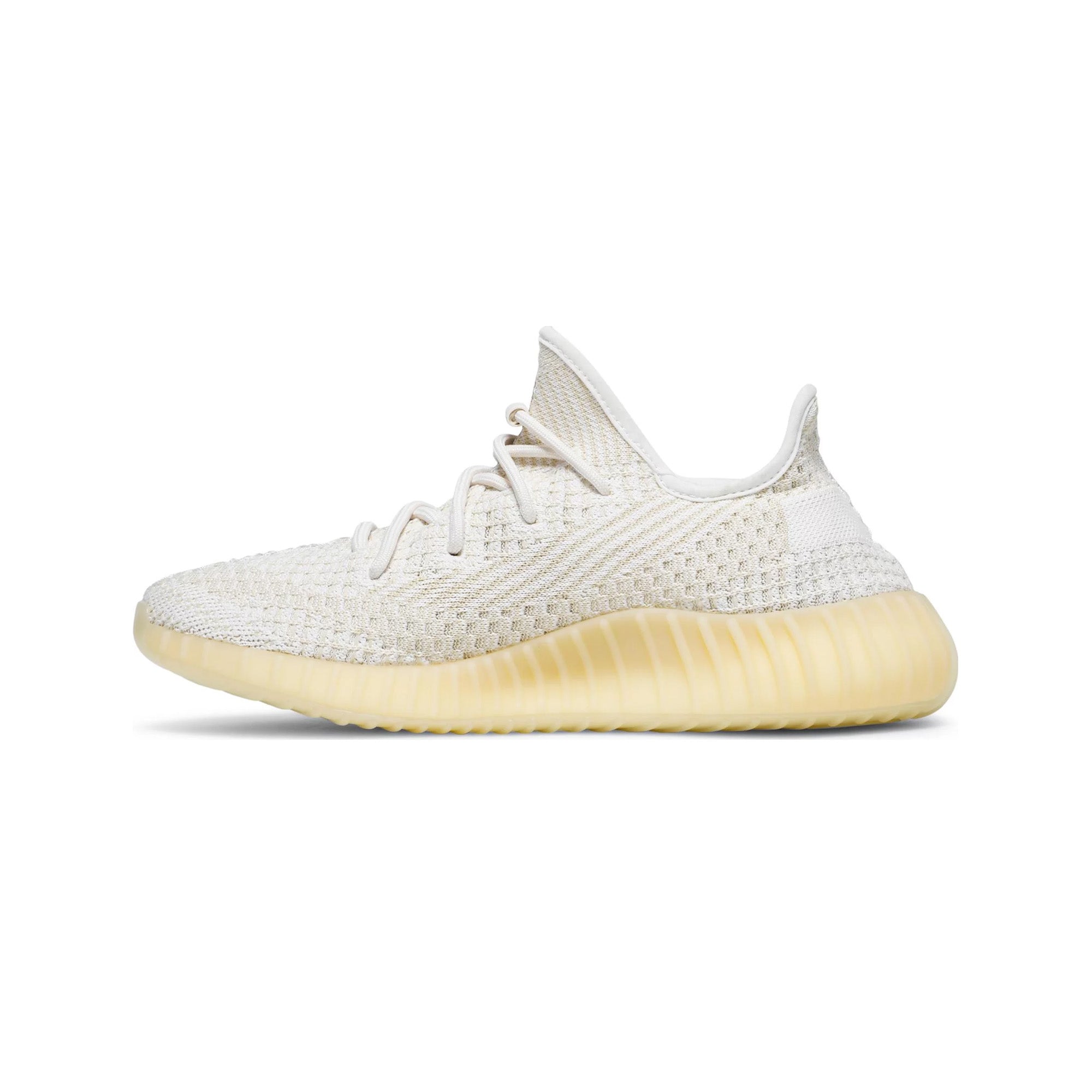 Adidas Yeezy Boost 350 V2 'Natural' Sneakers - Men's Running Shoes 2020 Edition - Comfortable Lightweight Casual Athletic Footwear for Jogging, Gym & Streetwear Fashion