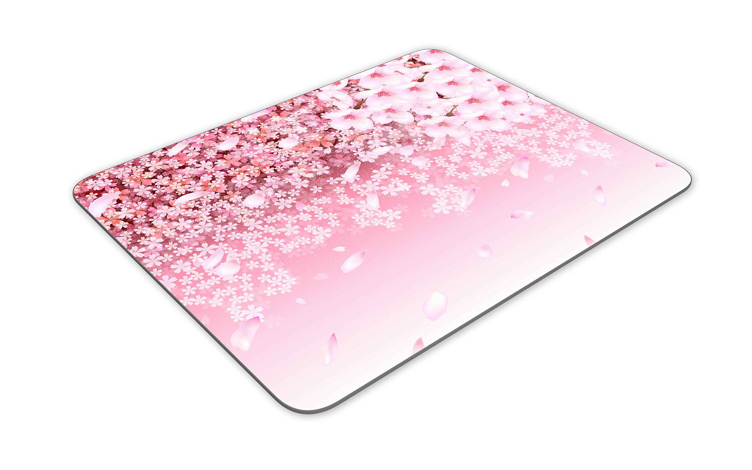 Cherry Blossom Mouse Pad - Non-Slip Rubber Gaming Mousepad for PC, Laptop, Mac - Perfect for Office, Home & School Use - Large Size Desk Mat with Floral Design for Work, Study & Gaming Setup