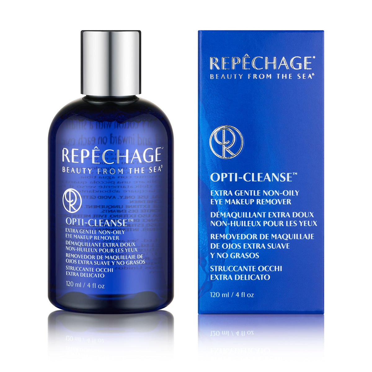 Opti Cleanse™ Extra Gentle Non-Oily Eye Makeup Remover - Oil-Free & Hypoallergenic for Sensitive Eyes | Perfect for Daily Use & Waterproof Makeup Removal