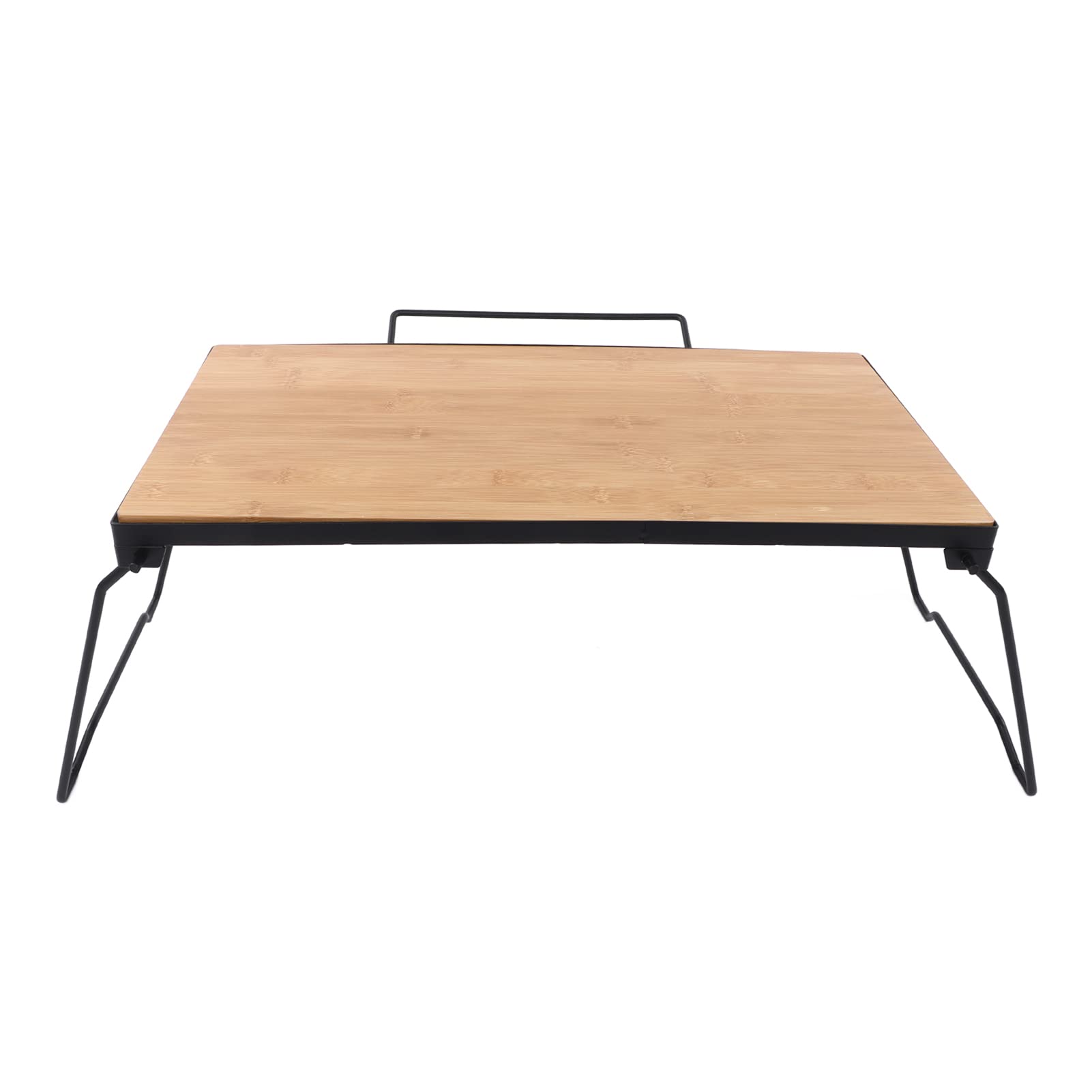 YUANJS Portable Folding Camping Table - Durable Outdoor Bamboo Net Table for BBQ, Picnic & Travel | Lightweight & Easy to Carry for Camping, Beach & Backyard Use