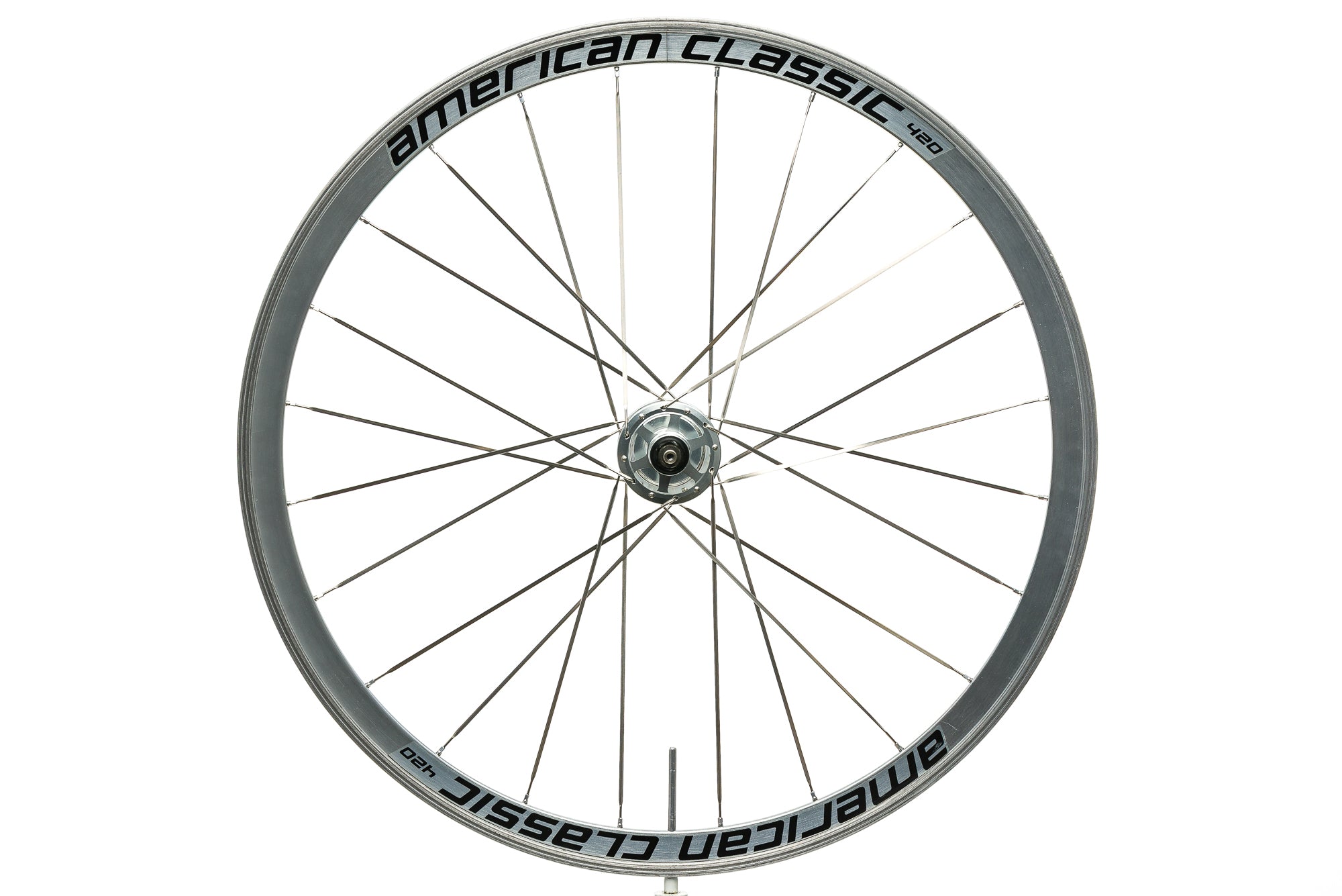 American Classic 420 Aluminum Clincher 700c Rear Wheel - Lightweight Road Bike Wheel for Racing & Training | Perfect for Cyclists & Triathletes