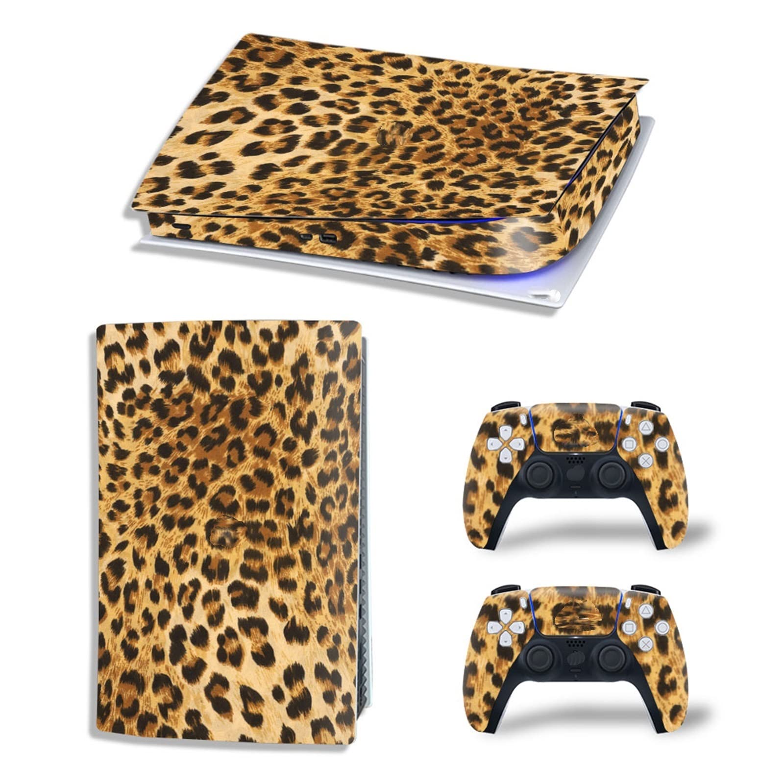 Anime Console Vinyl Skin Decal for PS5 Digital Edition - Scratch-Resistant, Bubble-Free Protection Cover for 2 Controllers - Perfect for Gaming Enthusiasts & Anime Fans