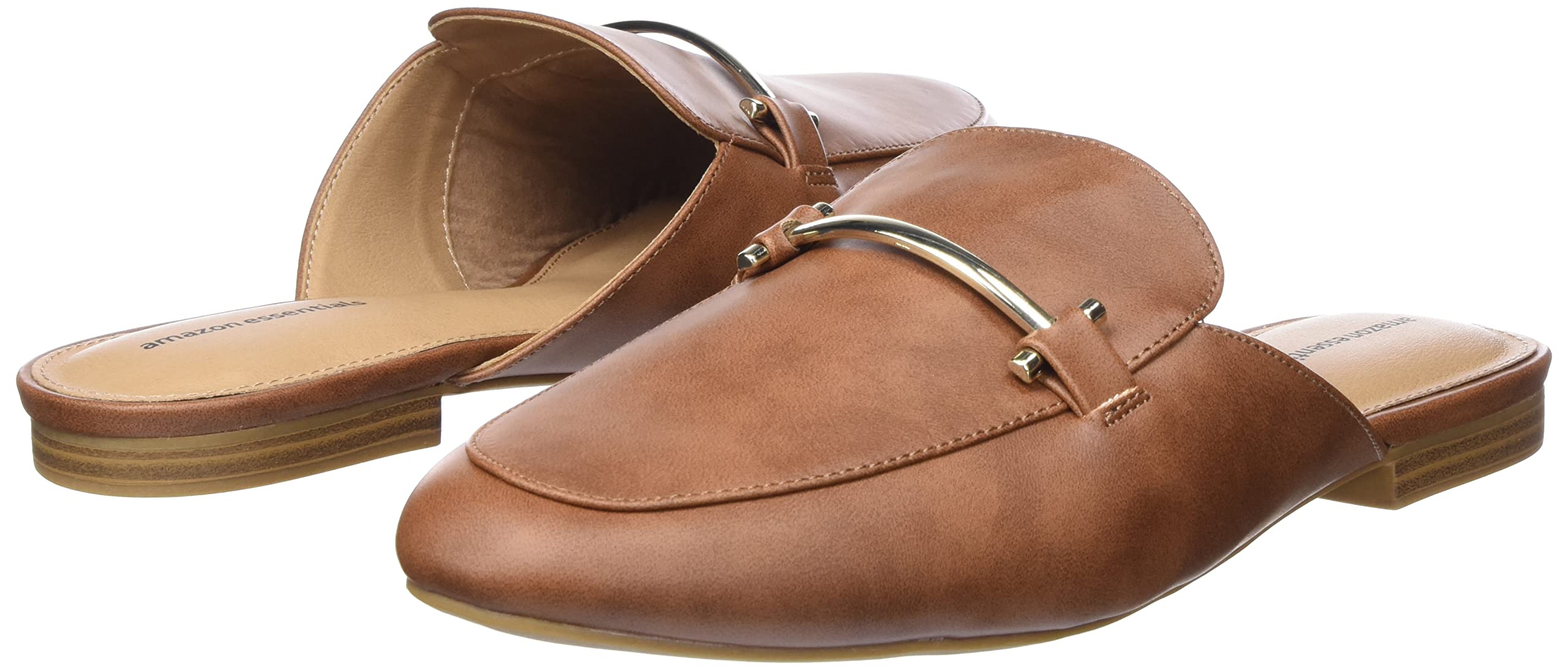 Amazon Essentials Women's Comfortable Buckle Mule Slip-On Shoes - Casual & Office Wear for Everyday Comfort
