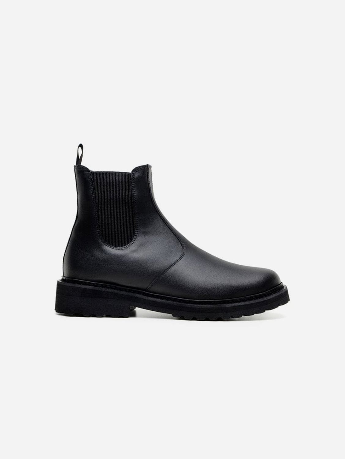 Vegan Corn Leather Chelsea Boots for Men & Women - Comfortable Everyday Black Ankle Boots | Perfect for Casual Wear, Office & Outdoor Activities