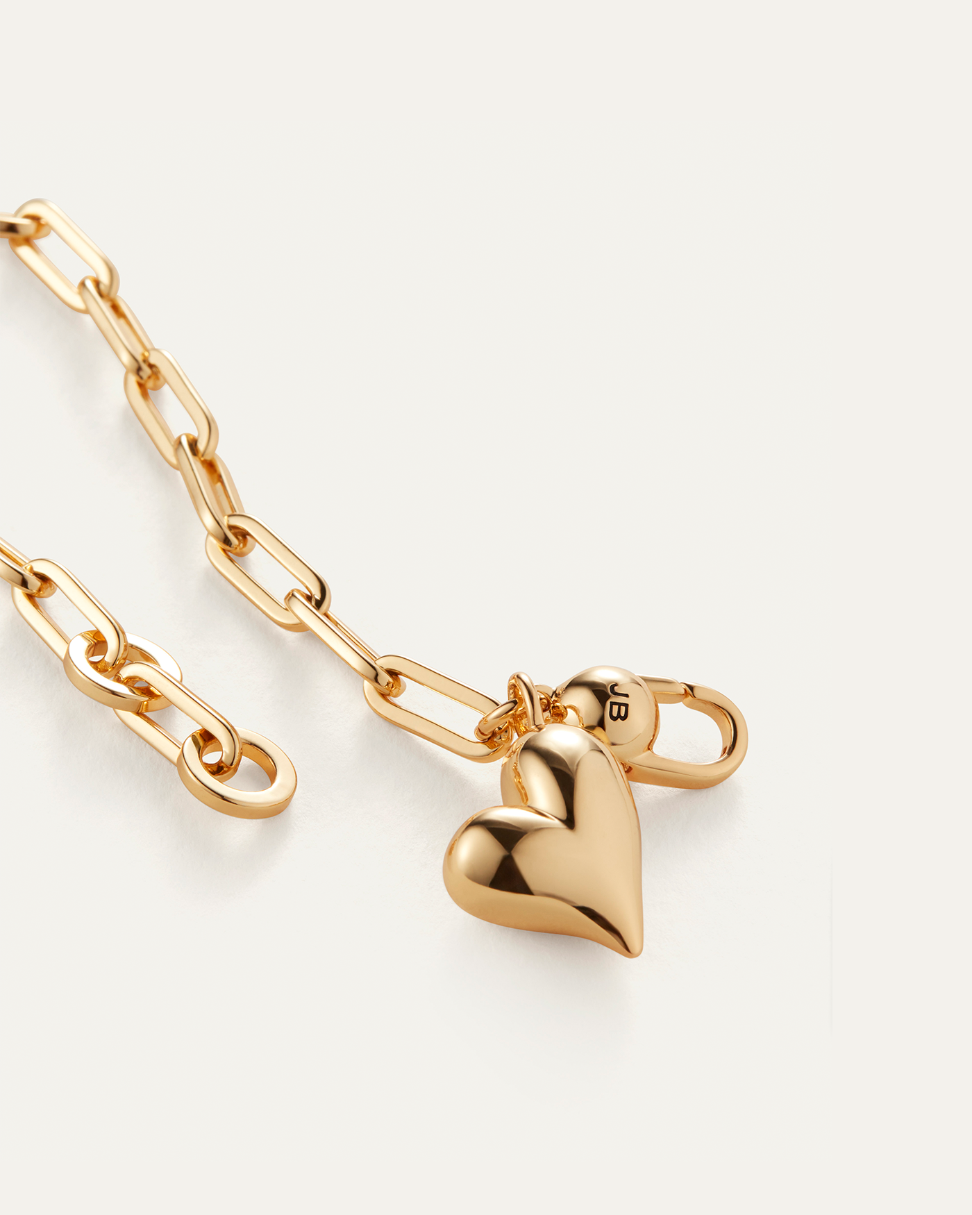 Puffy Heart Bracelet for Women - Cute & Elegant Beaded Charm Bracelet - Perfect for Valentine's Day, Anniversary & Everyday Wear