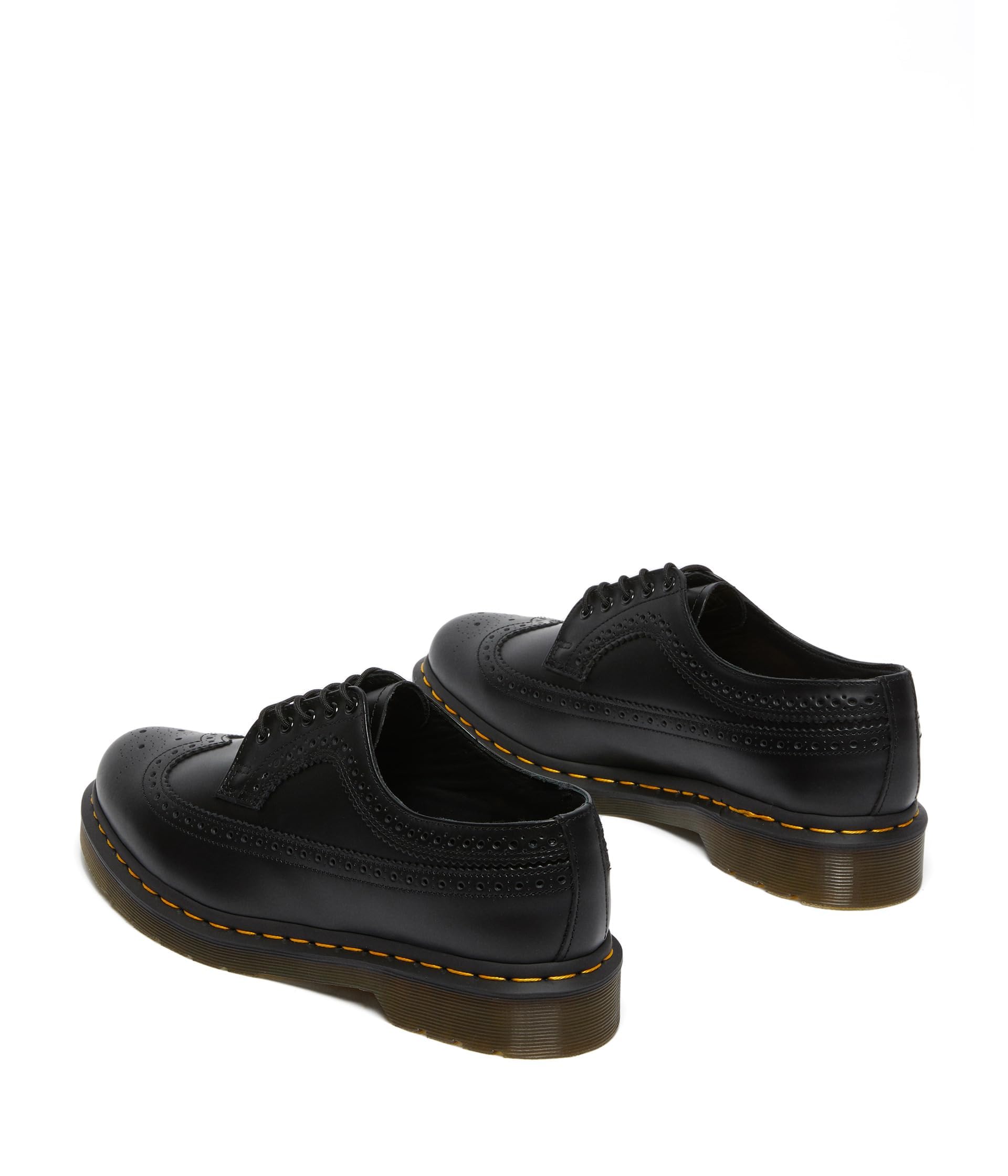 Dr. Martens Men's Classic Lace-Up Brogue Leather Loafers - Stylish & Comfortable Dress Shoes for Work, Casual & Formal Occasions