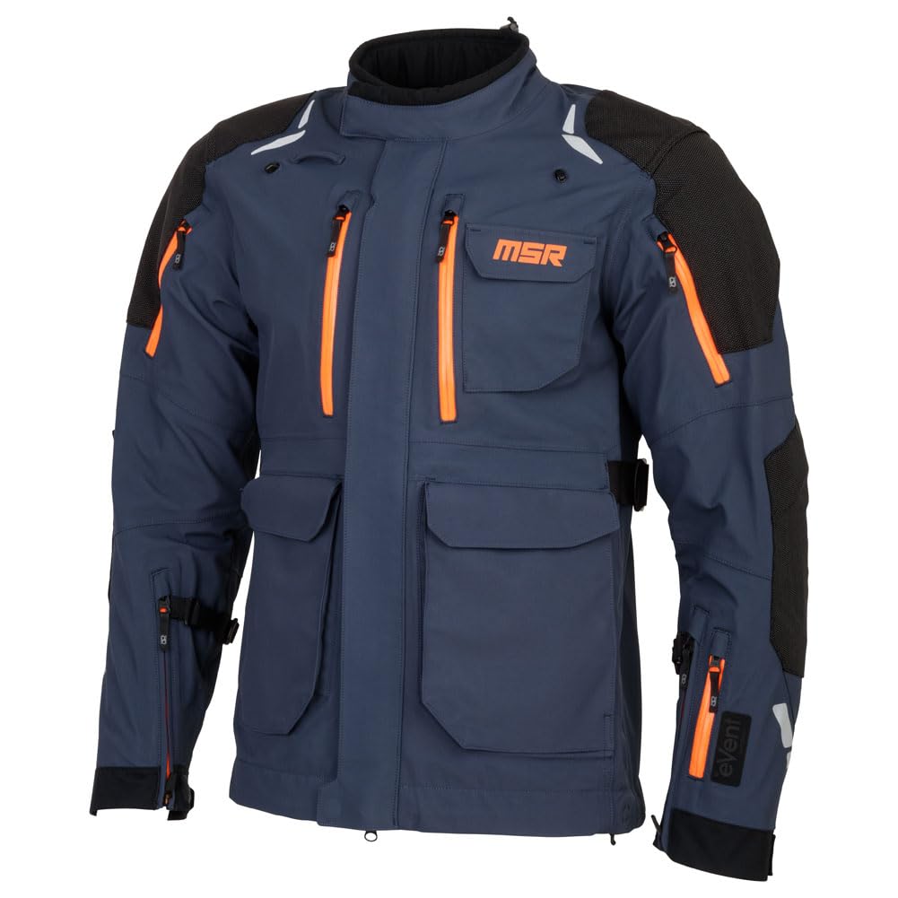 MSR Xplorer ADV Jacket - Lightweight Waterproof Hiking Jacket for Men & Women - Windproof Outdoor Gear for Camping, Backpacking & Mountaineering