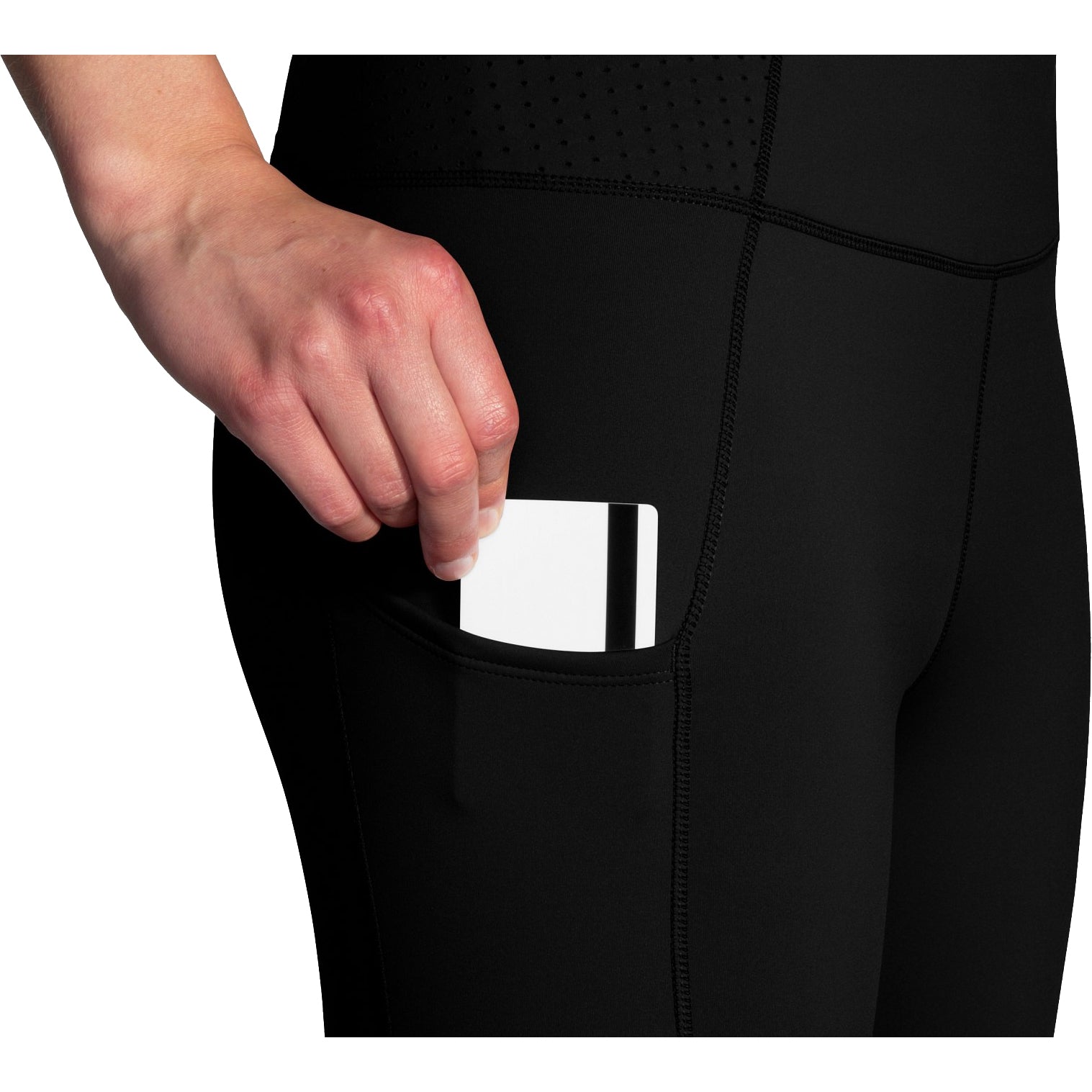 Brooks Method 7/8 Women's Running Tights - High-Performance Compression Leggings for Running, Yoga & Gym Workouts