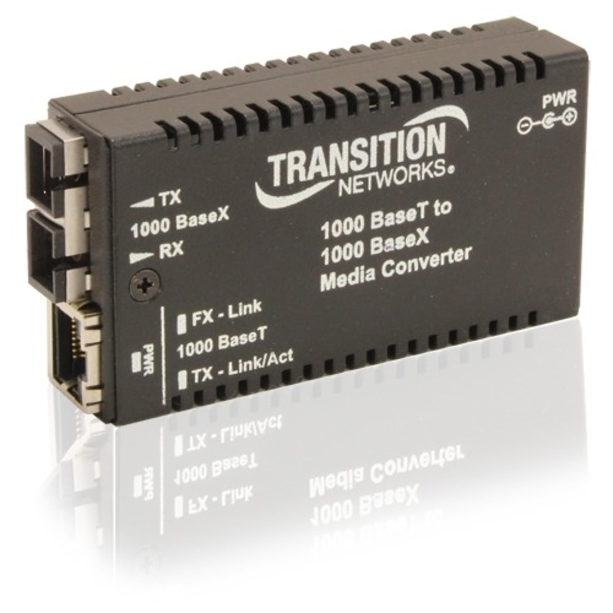 Transition Networks Mini Gigabit Ethernet Media Converter - High-Speed Network Adapter for Home & Office - Perfect for Extending Ethernet Connections in Smart Homes, Offices, and Data Centers