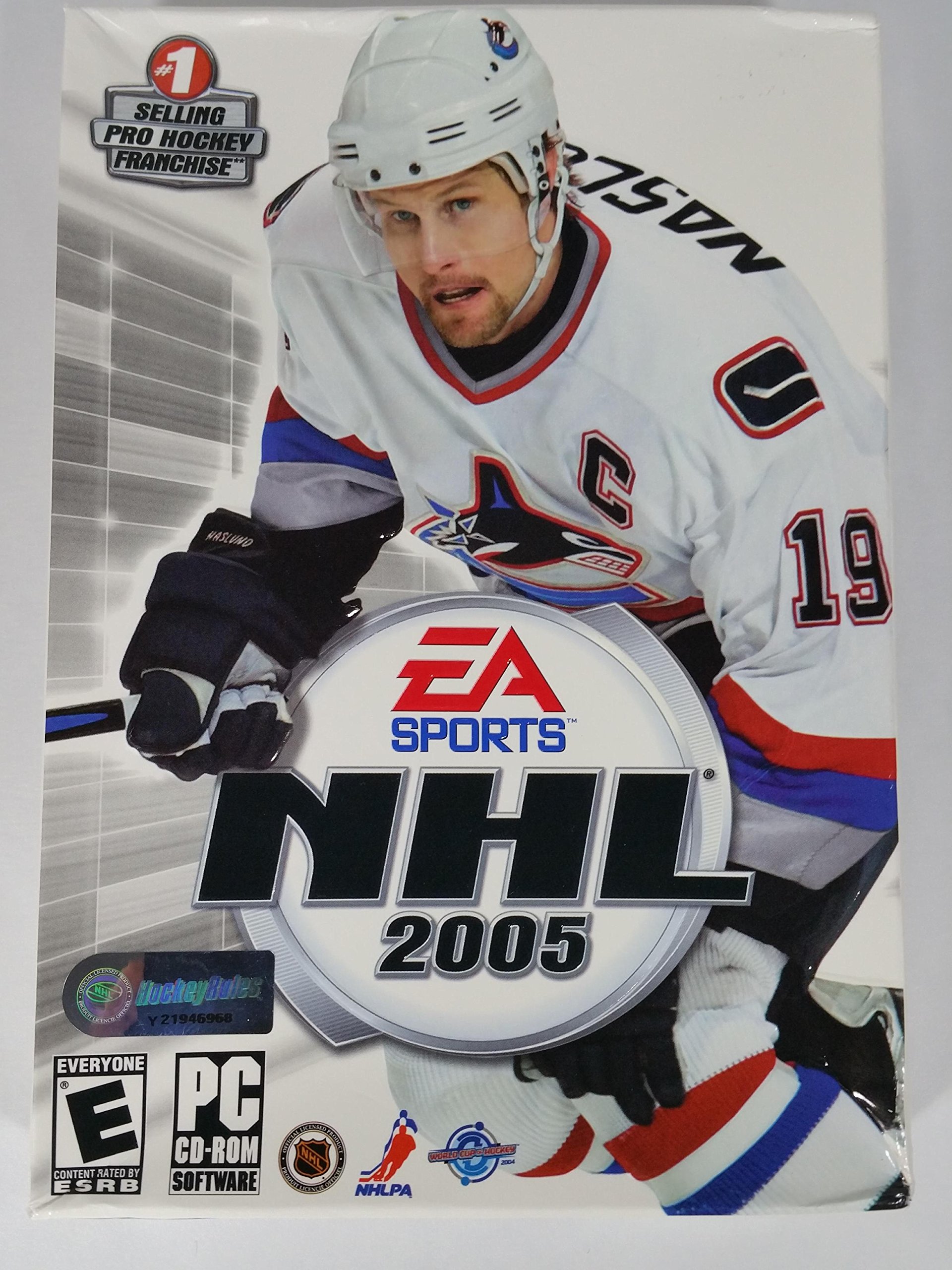 NHL 2005 PC Game - Hockey Sports Simulation Video Game for Windows | Perfect for NHL Fans & Gaming Enthusiasts