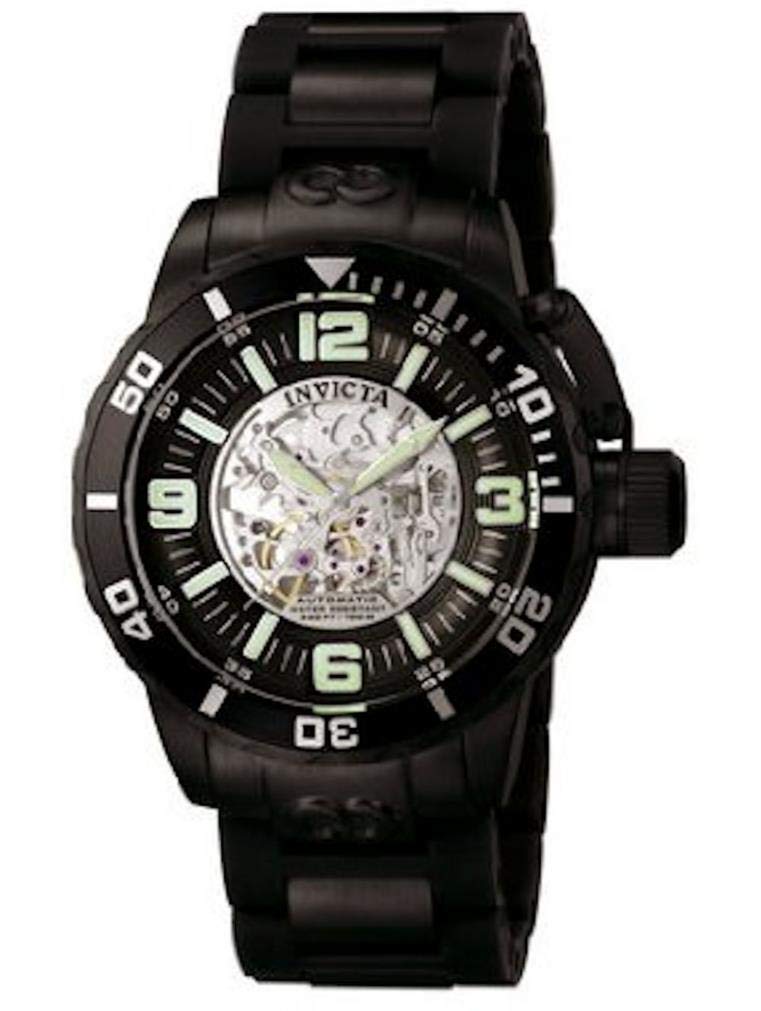 Invicta Signature Corduba Mechanical Diver's Watch 7270 - Waterproof Stainless Steel Men's Watch for Scuba Diving, Swimming & Outdoor Adventures