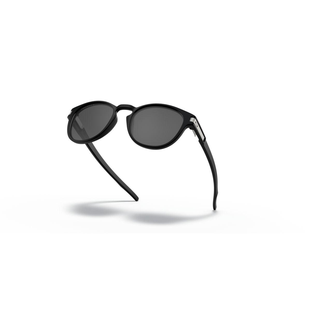 Oakley Latch Sunglasses Matte Black Ink with Prizm Black Polarized Lenses - Low Bridge Fit for Asian Faces (Model 0OO9349 934928) - Perfect for Driving, Outdoor Sports & Fashion Accessory