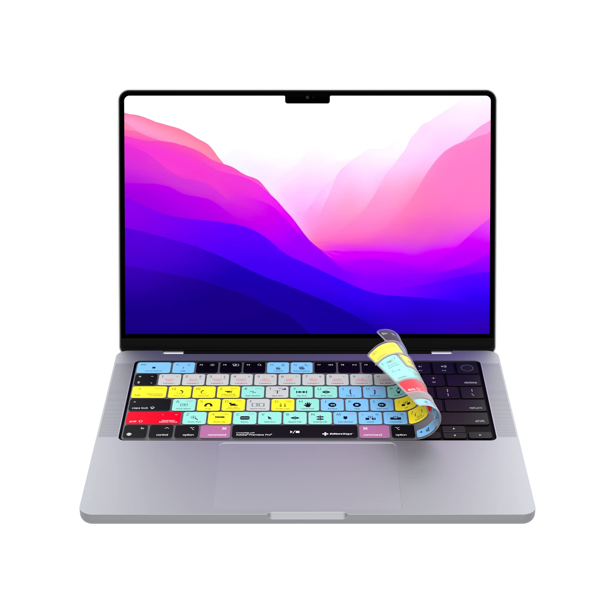 Adobe Premiere Keyboard Cover for MacBook Pro 14