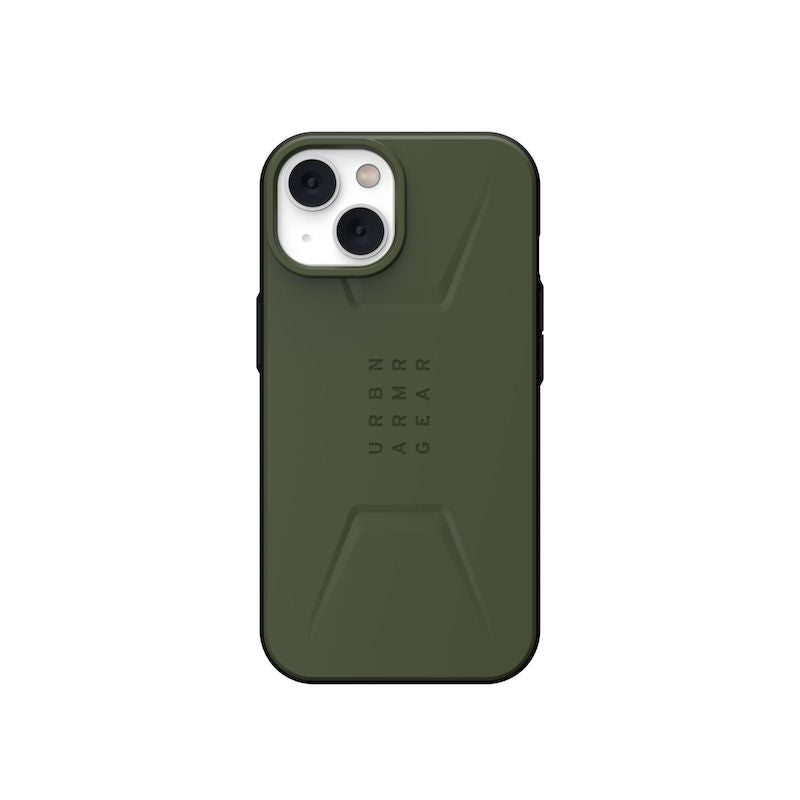 UAG CIVILIAN MAGSAFE Case for iPhone 14 Plus - Olive Green | Military-Grade Drop Protection | Compatible with MagSafe Charging | Perfect for Outdoor Adventures & Daily Use