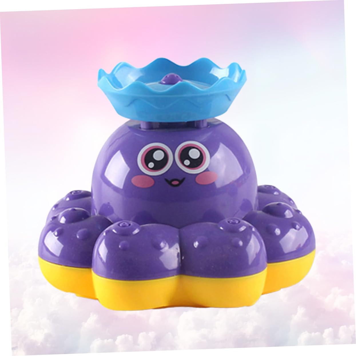 BRIGHTFUFU Electronic Sprayer Bath Toys for Kids - Fun Floating Water Toys for Bathtub Playtime, Purple (Great for Sensory Play & Early Learning)