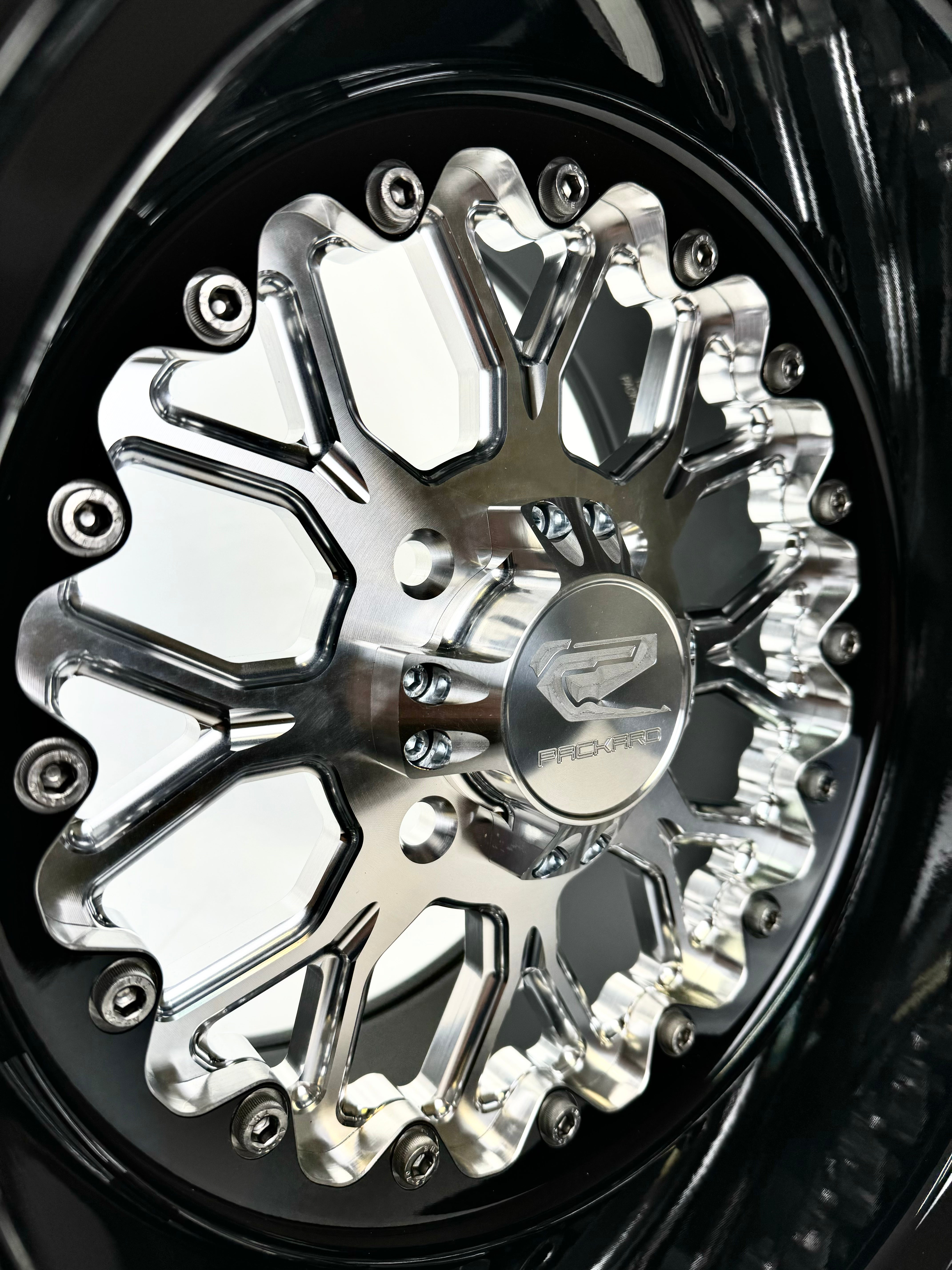 Wishbone FF Forged Silver 4x110 Wheel - High Performance Lightweight Alloy Rims for Racing & Off-Road Vehicles | Perfect for Track, Drifting & Custom Builds