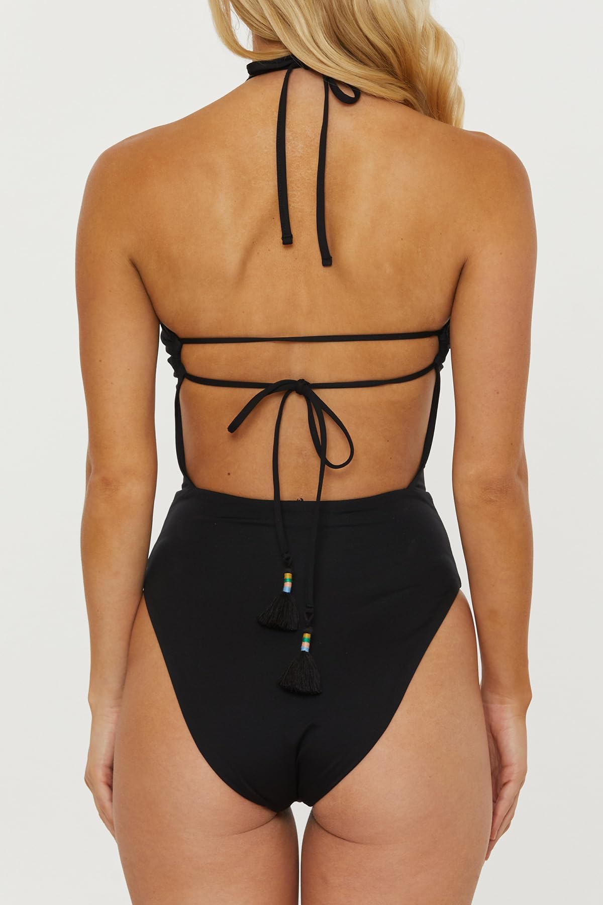 Women's 1969 Vintage One Piece Swimsuit - Adjustable Bathing Suit for Women, High Waisted Swimwear for Beach, Pool & Summer Vacation
