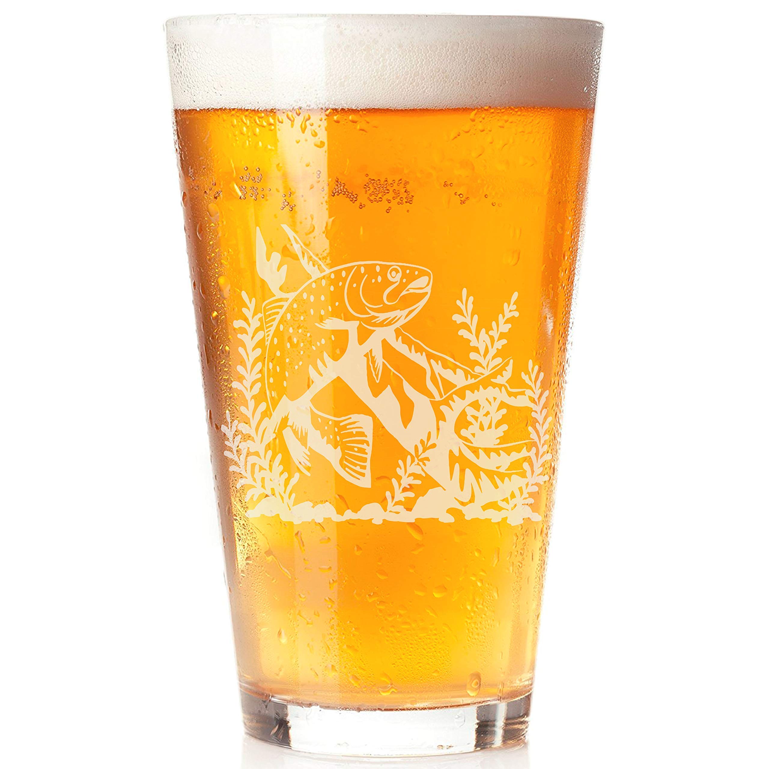 Premium Fish Pint for Fly Fishing & Anglers – Ideal for Camping, Outdoor Fishing & Trawling Adventures – Perfect Gift for Sportsmen & Outdoors Enthusiasts (Men & Women)