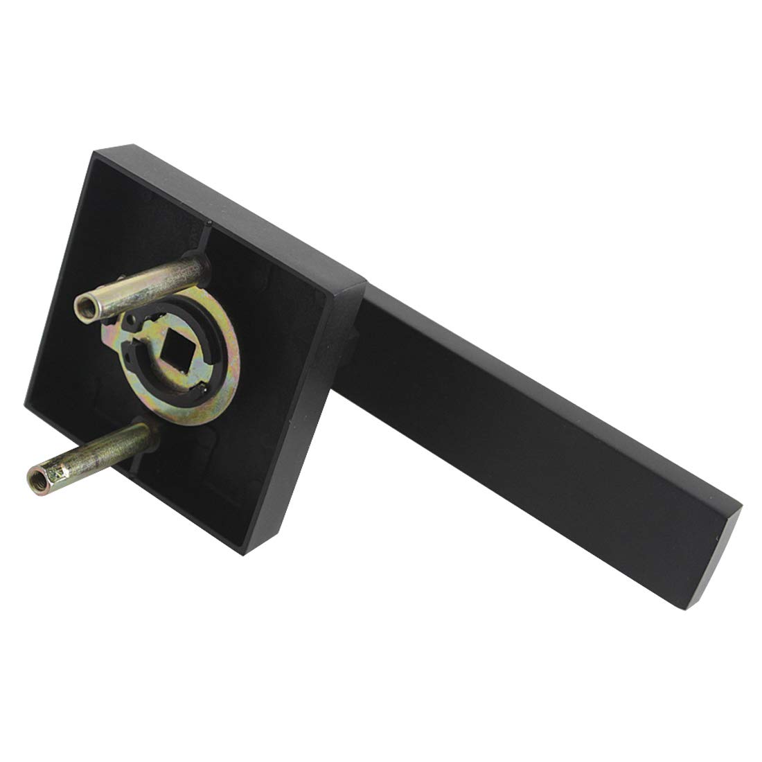 Probrico Heavy Duty Half Dummy Lever - Matte Black Non-Turning Interior Inactive Door Handle for Closet & Pantry (Left/Right Handed) - Perfect for Bedrooms, Bathrooms & Storage Rooms