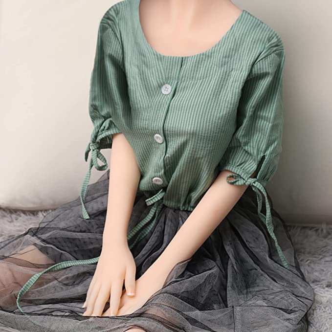 Realistic Small Breast Torso Sex Doll for Men - Life Size Full Body Love Doll with Underwear & Yoga Accessories | Perfect for Discreet Pleasure, Adult Collectibles & Fantasy Fulfillment