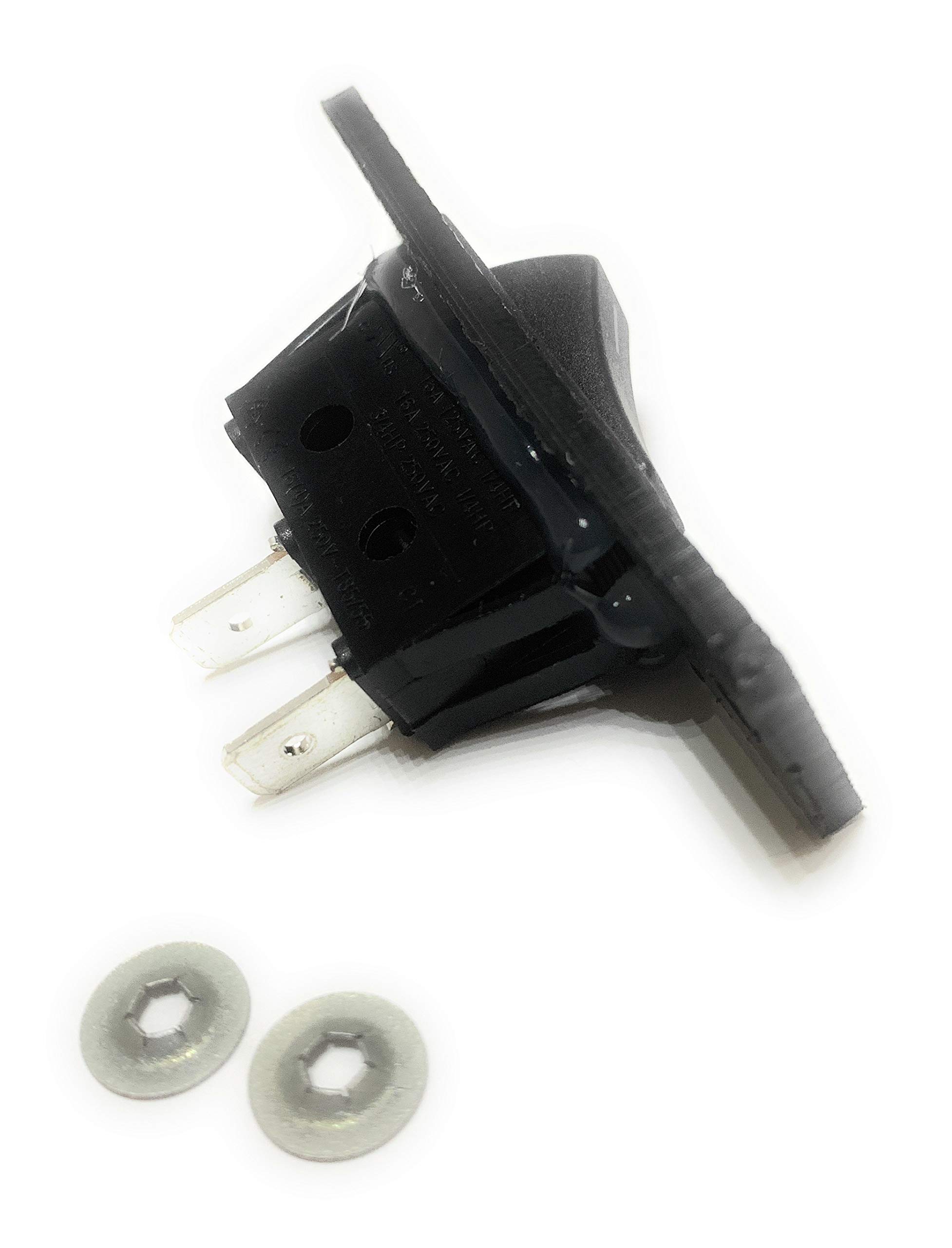 Jenn-Air Cooktop Stove Fan Switch Replacement Kit (2-Wire, PS2005746) - Compatible with Jenn-Air Ranges - Perfect for DIY Repairs & Home Maintenance